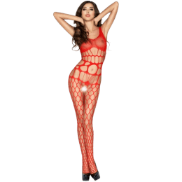 PASSION - WOMAN BS032 RED BODYSTOCKING ONE SIZE